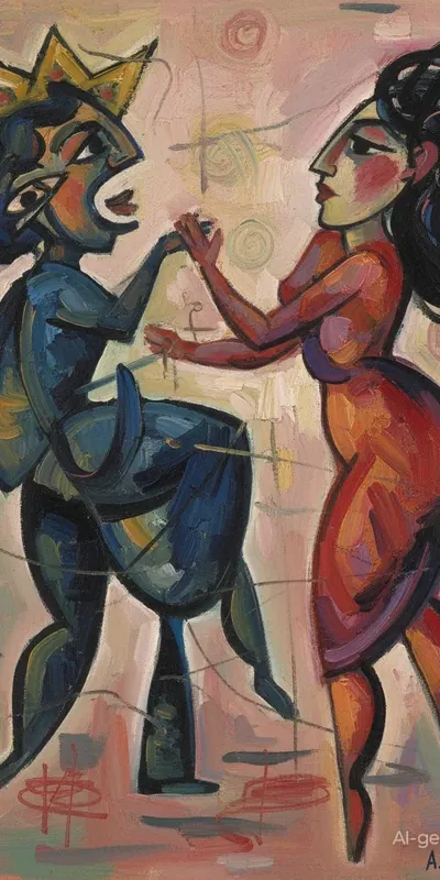 नृत्य (पेंटिंग • Expressionism) — फ्री मोबाइल वॉलपेपर